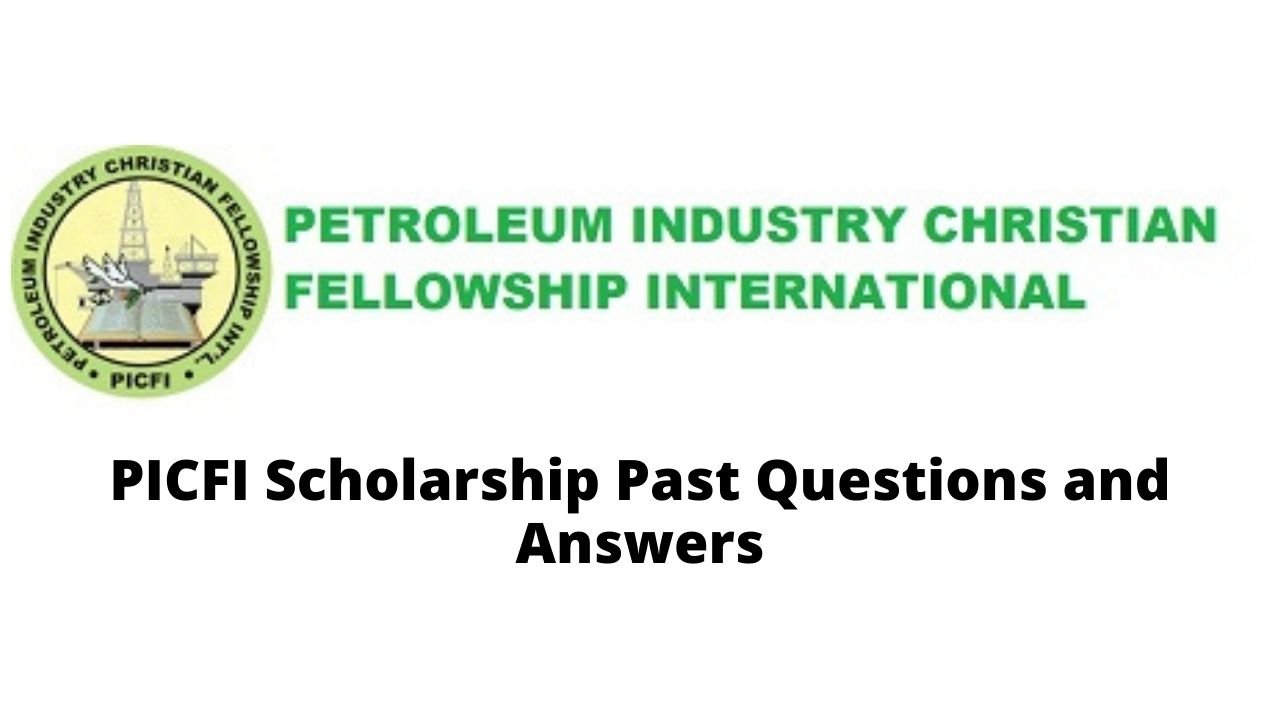 Petroleum Industry Christian Fellowship International (PICFI) scholarship award