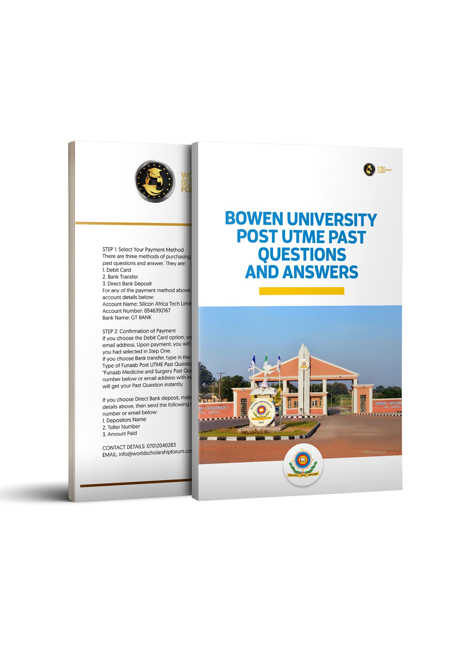 Bowen Post UTME Past Questions