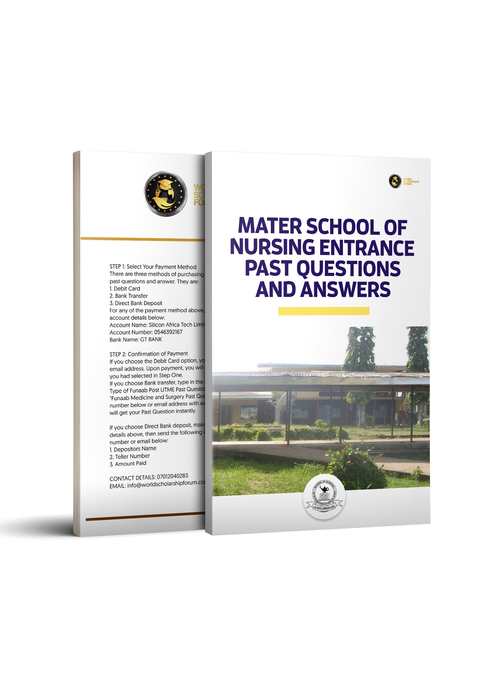 Mater School of Nursing Past Questions And Answers