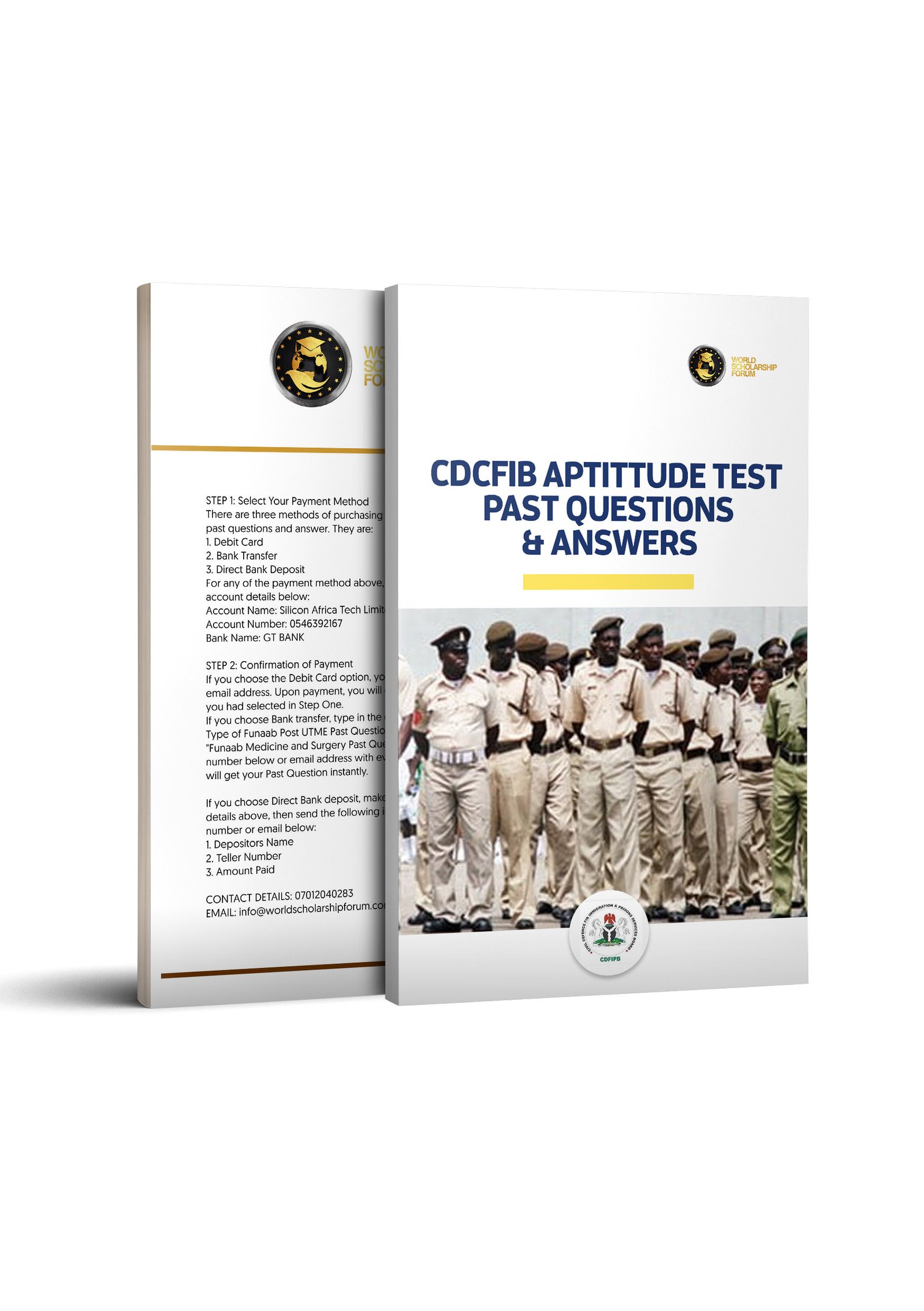 CDCFIB Aptitude Test Past Questions and Answers